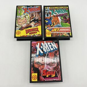 Toy Biz Play Set Box X-men‎ Danger Room Jet Hanger Spy Mission Incomplete